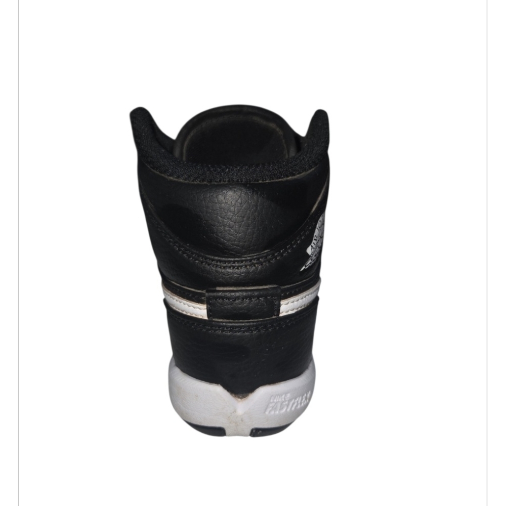Air Jordan Black I Mid Kids Cleats - Picture 3 of 5